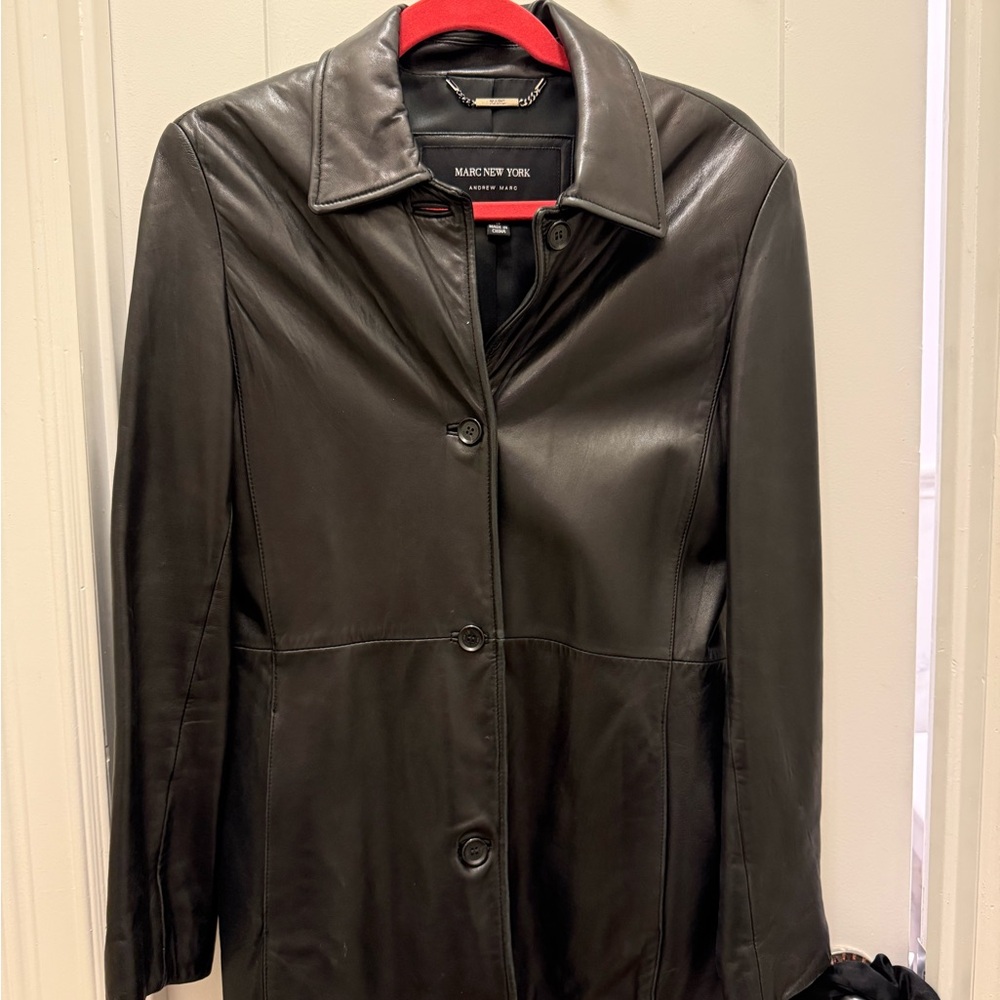 Marc New York 100% Leather Jacket